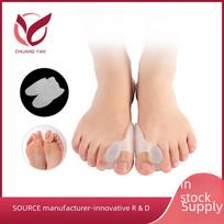 Didelis silikoninis Hallux Valgus pirštų separatorius ir korektorius smėlis