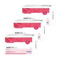Acnetoin Salicylic Acid Soap 1% with Tea Tree Oil | Daily Use Body Bar for Oily Skin | Gentle Cleansing Soap for Back, Chest, and Shoulder | Face an