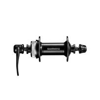Shimano CUES Front Hub Center Lock Disc Brake 32H 100 mm Black HBQC300L 32H 100 ID EHBQC300BALP HB-QC300 W/C juoda