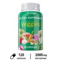 Balanced natural vegetables, whole-food nutritional supplements, carotene, dietary fiber supplements, vitamins and minerals. 120*1