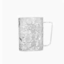 Glacier-patterned Mouthwash Cup, High-value Toothbrush Cup One Size balta