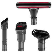Replacement Attachments Tools Kit for Dyson V6 DC24 DC33 DC35 DC39 DC44 DC58 DC59 DC62 DC74, Dyson Cordless Vacuum Accessories (4 Pcs Set Brush Kit) 4PACK
