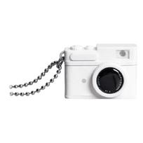 Functional Mini Camera Model Glowing Keychain Featuring LED Flashing and Sound for Parties Travel Photography Enthusiasts