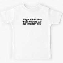 Arctic Monkeys Busy being yours lyrics  Kids T-Shirt 140