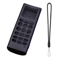 Ergonomiškas silikoninis apsauginis dėklas AKB73315601 AKB73456109 oro kondicionierių nuotolinio valdymo pulteliui, lengvas ir patvarus juoda