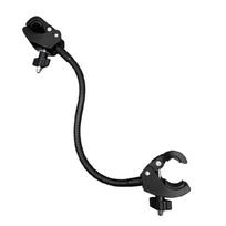 Microphone Stand Flexible Gooseneck Arm Clamp Holder Adjustable Clip Base for Desk Table Tripod Stable Mounting Desk Mic