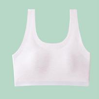 Second-stage development period seamless girls thin middle school students wear breathable skin-friendly small vest girls bra 150/75-M