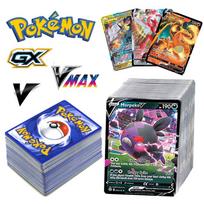 100 vnt. Pokemon kortelių Blizgančios VSTAR GX EX VMAX MEGA TAG TEAM Energija Treneris Charizard Pikachu Kolekcija Kovos kortelė S06 30PCS - VMAX