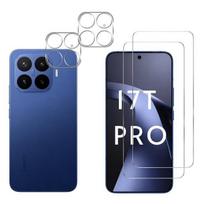 Tempered Glass for Xiaomi 17T PRO and Camera Protection [Pack 2] Phonillico® Protective Glass Film