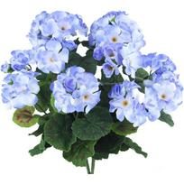 1Pc Begonia flower Artificial plants for Wedding bridal bouquet Home outdoor garden bonsai Decoration DIY Christmas Wreaths vase mėlyna