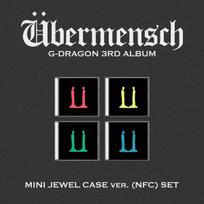 G-DRAGON - 3RD ALBUM [Übermensch][MINI JEWEL ver. SET](NFC)