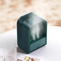Nešiojamas ventiliatorius Oro kondicionierius Mini įkraunamas USB ventiliatorius Stalo purškiamas drėkintuvas Namų oro aušintuvas kambariui