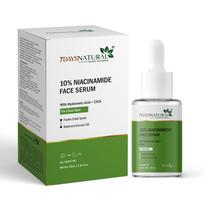 7DAYSNATURAL 10% Niacinamide Face Serum with Witch Hazel - Oil Control & Acne Care Serum for Oily Skin | Reduces Dark Spots, Pigmentation & Pores |