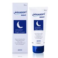 Aquasoft Advanced Night Cream | Retinol, Ceramides, Aquaxyl & Resveratrol | 10% Urea | Hydration, Skin Lightening & Barrier Repair | Anti-Aging | N