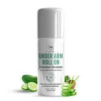 TNW-THE NATURAL WASH Underarm Roll-On Deodorant - 50ml | Enriched With Cucumber, Aloe Vera, Coconut Oil & Hyaluronic Acid | Long-Lasting Freshness
