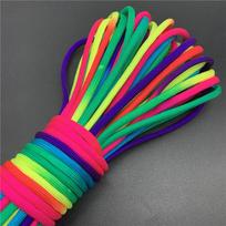 Climbing Rainbow Paracord Rope Parachute Lanyard DIY Survival Bracelet Rainbow Colors Cord Rope B