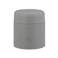 Zojirushi Soup Jar 300ml Bowl Food Hot or Dishwasher Easy to Seamless Wide Cloud Gray (Soup Size) [Keeps Cold] Safe, Clean, Lid, Mouth, SW-LA30-HM