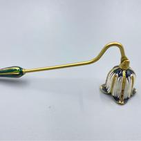 European Vintage Candle Aromatic Candle Extinguisher Handheld Candle-Snuffing Bell Tool One Size balta