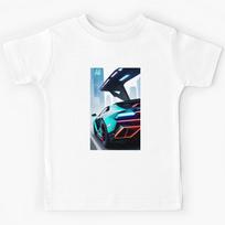 A.I INK | Futuristic Cyberpunk Supercars  Kids T-Shirt 130