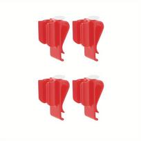 4 Pcs Golf Putter Holder Clamp Clip Stand Organizer Club Aid Tool Accessories with Golf Ball Mark Training Aids Drop Ship raudona