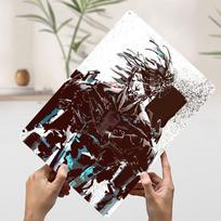 METAL GEAR SOLID SNAKE Printed Poster Customized Wall Art Retro Vintage Metal Tin Signs for Room Modern Home Decoration Luxury 20x30cm（7.8x11.8inch）