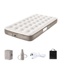 Outdoor Air Mattress with Improved Sealing System Furnishes Steadiness Through the Night Composite Fabric Texture