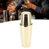 2 Section Cocktail Shaker 304 Stainless Steel Drink Shaker Mixer Premium Bartending Mixer  Bar auksas