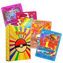 55 vnt. Pokemon kortų VSTAR GX EX VMAX MEGA TAG TEAM Energija Treneris Charizard Pikachu Retų Kolekcija Mūšio Korta I37 English - 27PCS auksas