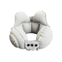 Foldable Inflatable Neck Pillow Adjustable Travel Pillow Neck Rest Airplane Pillow  Office pilka