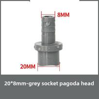 G1/2 3/4 Male Thread To To Barb 4/6/8/10/12/14/16/18/20mm Plastic Hose Connector Fittings Drip System Aquarium Pipe Coupler