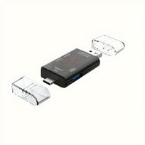 Micro SD kortelių skaitytuvas adapteris, Juoda