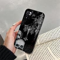 Phone Case For Xiaomi Poco C71 15T 14T Pro Redmi note 15 14 14 13 Pro Redmi A5 15C 13C Gothic Cyber Sigil Cross Redmi Note 13 Pro 5G