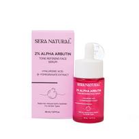 Sera Natural 2% Alpha Arbutin Face Serum for Dark Spots & Pigmentation with Hyaluronic Acid & Pomegranate | Fades Acne Marks & Tanning | Brightenin