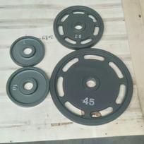 TLXT Seven-Hole Olympic Barbell Plate