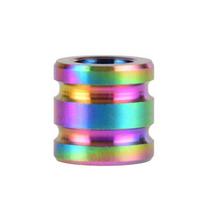 Bracelet DIY Pendant Buckle TC4 Knife Beads Paracord Rope Pendant Lanyard Cord Bead Paracord Bead multicolor-Little