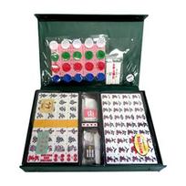 Authentic Mahjong Heavyweight Mahjong Tiles Professional Grade Tiles, High-Grade [Bamboo]