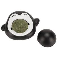Catnip Wall   Rotatable Teeth Cleaning Interactive Cute Adhesive Cat Licking   for Indoor