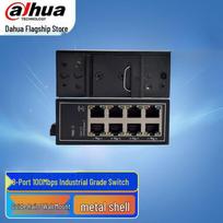 Dahua DH-IS1000C-8ET-DC Industrial DIN Rail Fast Ethernet Switch CN plug (adapter included)