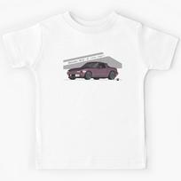 Miata - MX-5 NA 1991-1997 (Merlot Mica) - Small Car, Big Smile Kids T-Shirt 130