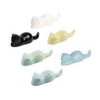 Ceramic Brush Pen Holders Cats Shape Multifunctional Studio Tool Organizers Easy Cleaning Home Office Decoration 1