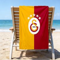 Galatasaray Futbolo Klubas Herbas Mikropluošto Paplūdimio Rankšluostis, Lengvas Ir Greitai Džiūstantis, Vasaros Kelionėms, Būtinas Paplūdimiui, Baseinas Lauke 70cmx140cm(27x55inch)