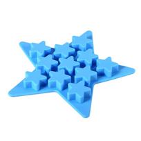 Five Star Shaped Ice Cube Tray Silicone Pentagram Ice Tray Durable Ice Maker Tool  Party