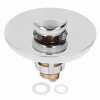 Brass Drain Plug Push Button Basin Drain Filter Universal Sink Drain Stopper  Utility Sink