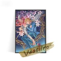 JoJo keistas nuotykis Klasikinis populiarus komiksų plakatas Japonijos anime personažų spausdinimo vaizdas Otaku miegamojo namų dekoravimas 21cm×30cm NoFrame
