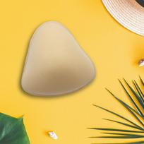 Prosthetic Breast Form Bra Pad Enhancer False Boobs for Cosplay Women M_Skin Color