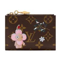 Louis Vuitton Lisa Talismano Užtrauktuko Dizaino Dengto Drobės Piniginė Moteriška Piniginė Ruda M15334 Box(Basic Set+Box)