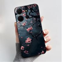 For TCL 503 T442M Case Luxury Fashion Butterfly Flowers Black Soft Silicone TPU Phone Casing For TCL503 Shockproof Cover Bumper TCL 503