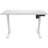 Cougar royal 120 mossa gaming desk, electric adjustment, white