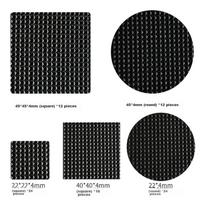 Table And Chair Foot Pads, 88 Pieces, Bench Chair Thickened Wear-Resistant, Table Leg Pads, Furniture Protection Pads, Square And Round Shapes