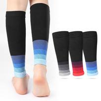 Footless Thigh High Compression Shin Guard Soft Shock Absorbing Breathable Sport Leg Warmers Running Socks Knee High Football juoda